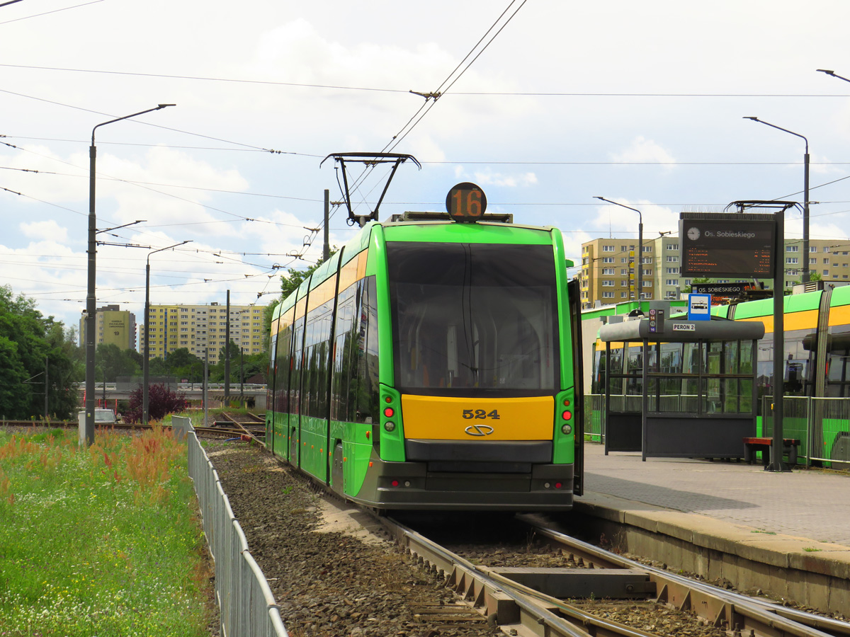 Познань, Solaris Tramino S105p № 524
