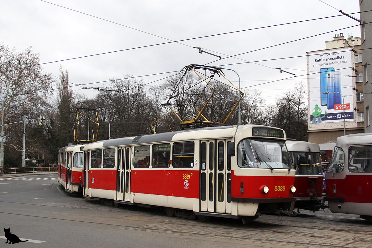 Prague, Tatra T3R.P N°. 8389