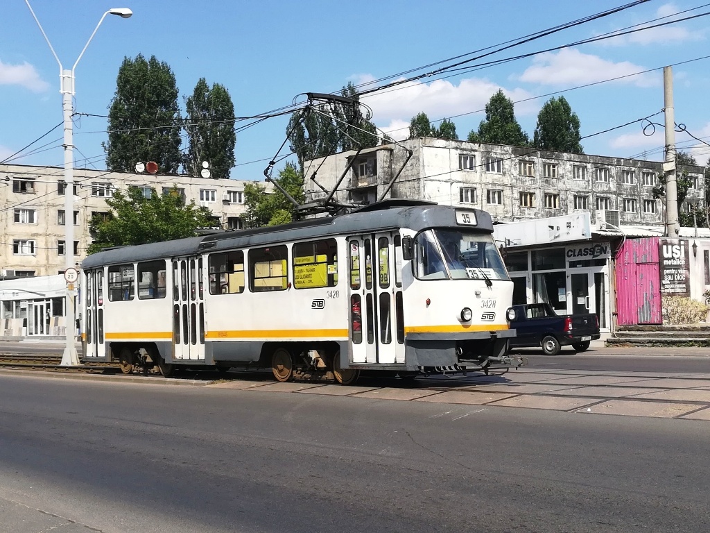Бухарест - Илфов, Tatra T4R № 3428