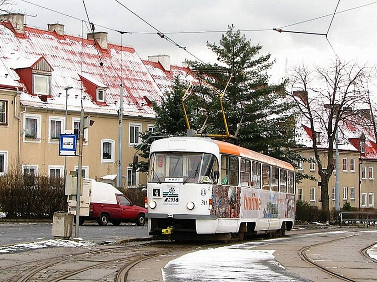 Мост ― Литвинов, Tatra T3M.3 № 311