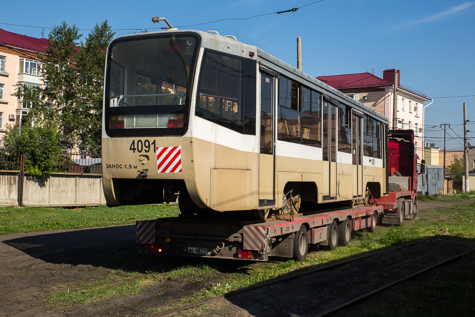 Омск, 71-619А № 95; Омск — 2019 — Поступление вагонов 71-619А из Москвы