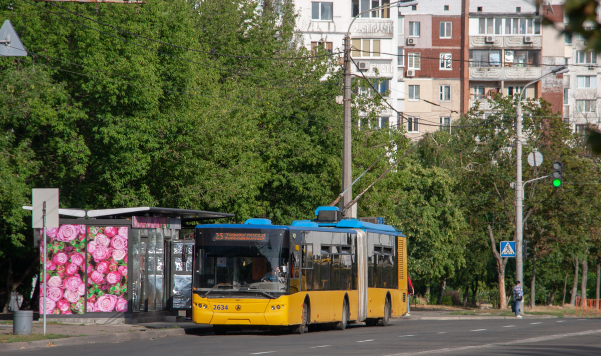 Киев, ЛАЗ E301D1 № 2634