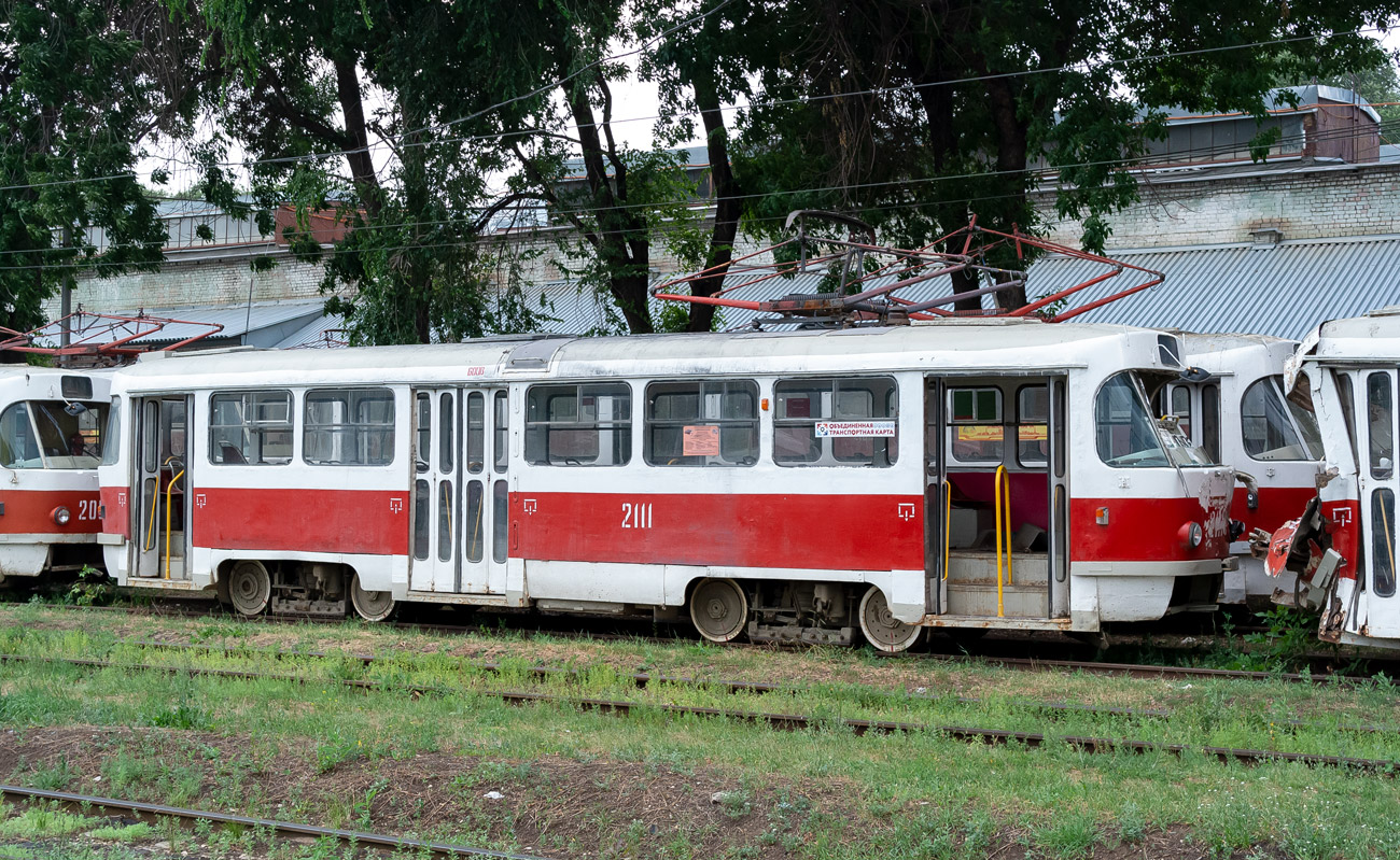 Самара, Tatra T3SU № 2111; Самара — Кировское трамвайное депо