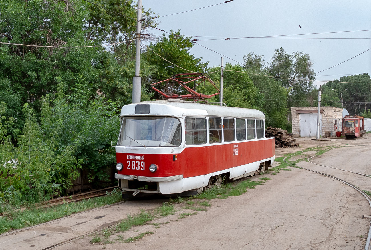 Samara, Tatra T3SU # 2839; Samara — Kirovskoye tramway depot