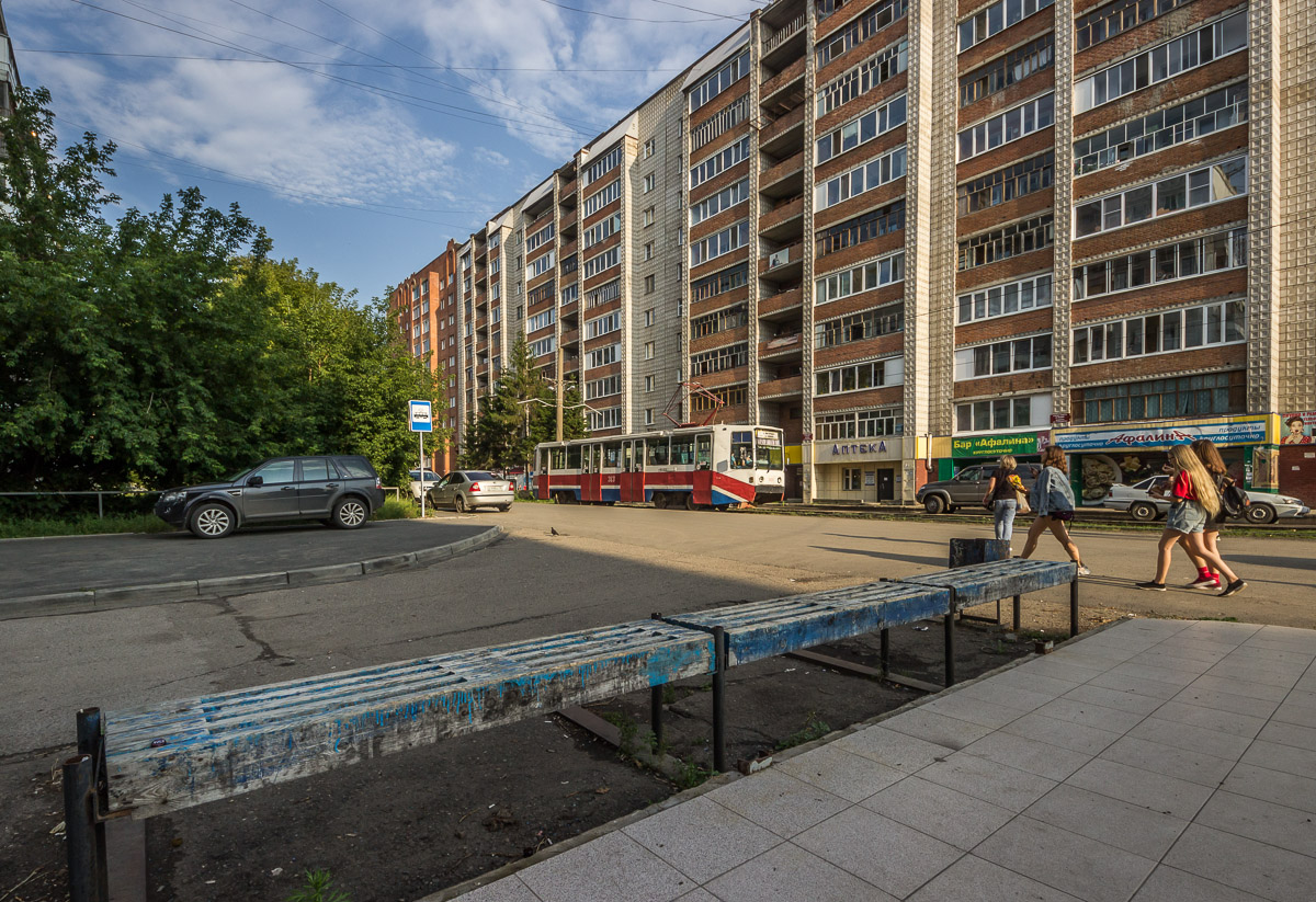 Томск — Трамвайные линии, конечные