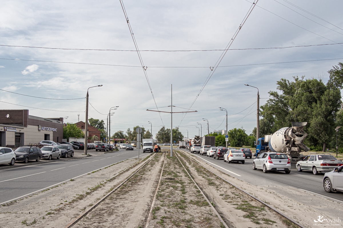 Казань — Реконструкции трамвайных линий