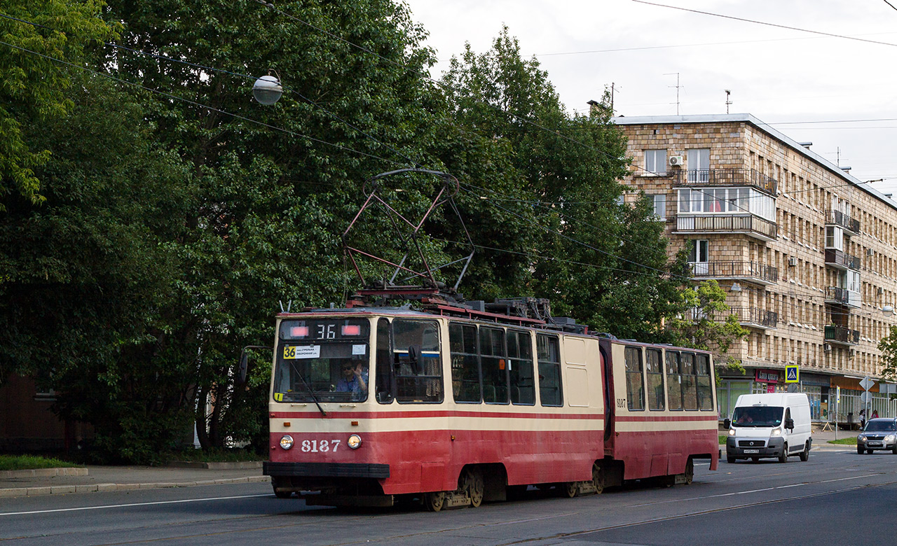 Санкт-Петербург, ЛВС-86К № 8187 Санкт-Петербург, ЛВС-86К № 8187