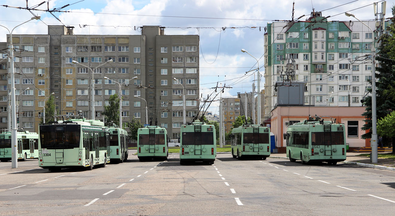 Minsk, MAZ-203T70 Br. 3304; Minsk, BKM 32102 Br. 3517; Minsk, BKM 321 Br. 4680; Minsk, BKM 32102 Br. 4540; Minsk, BKM 321 Br. 4643 Minsk, MAZ-203T70 Br. 3304; Minsk, BKM 32102 Br. 3517; Minsk, BKM 321 Br. 4680; Minsk, BKM 32102 Br. 4540; Minsk, BKM 321 Br. 4643