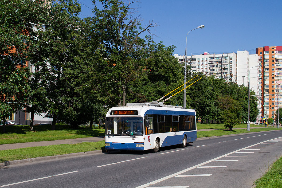 Москва, СВАРЗ-6235.01 (БКМ 32100М) № 3891