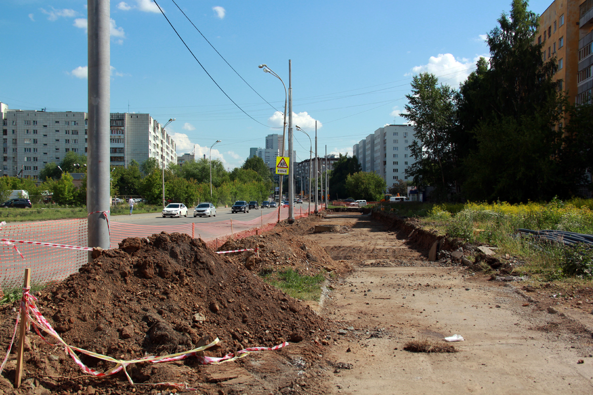 Екатеринбург — Строительство междугородной трамвайной линии Екатеринбург — Верхняя Пышма; Верхняя Пышма — Строительство междугородной трамвайной линии Екатеринбург — Верхняя Пышма