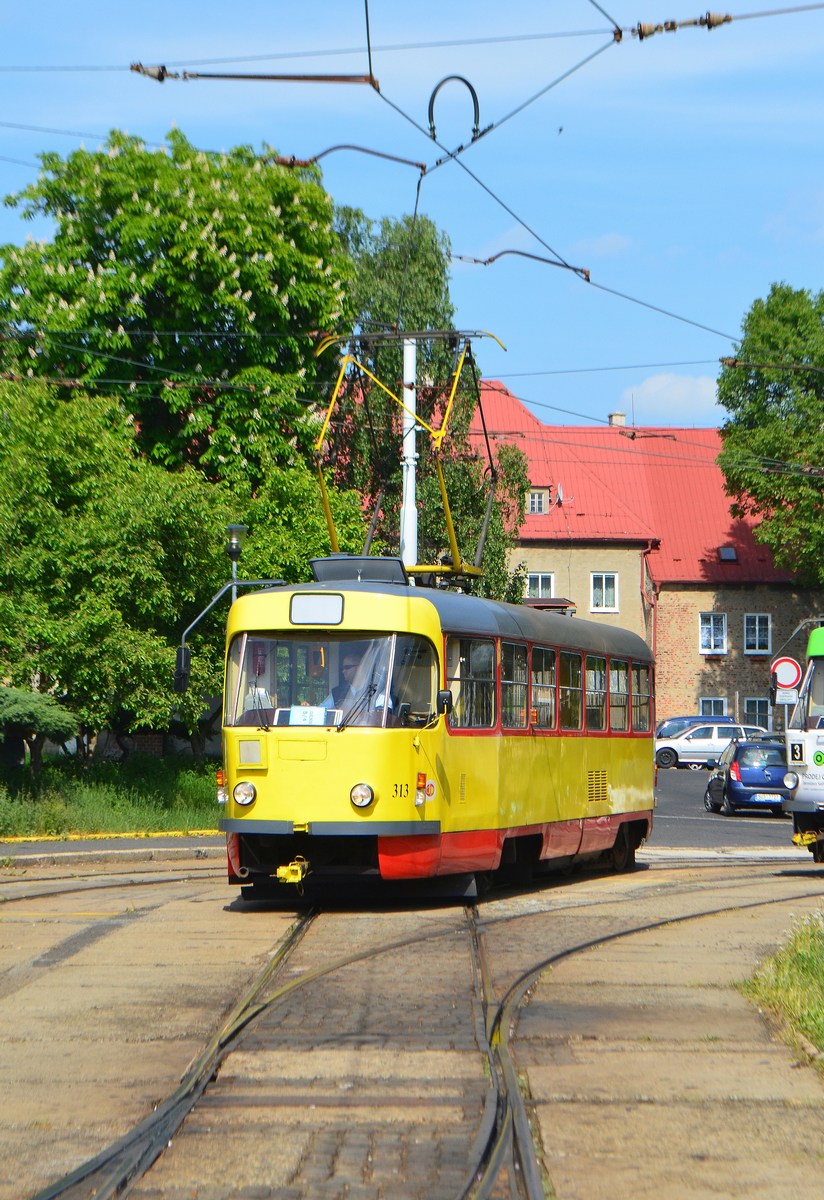Most - Litvínov, Tatra T3M.3 Nr. 313