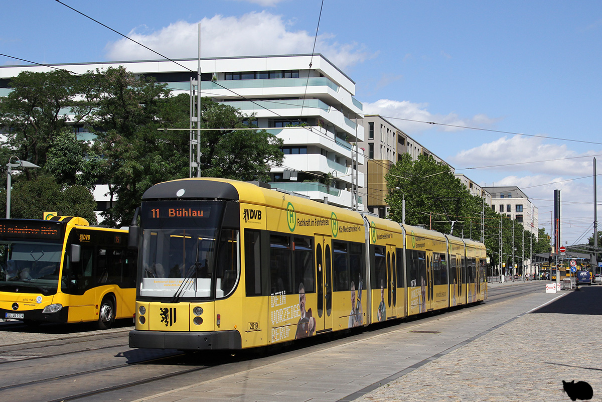 Дрезден, Bombardier NGT D12 DD № 2819