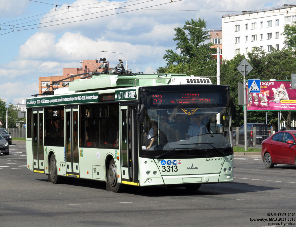 Минск, МАЗ-203Т70 № 3313