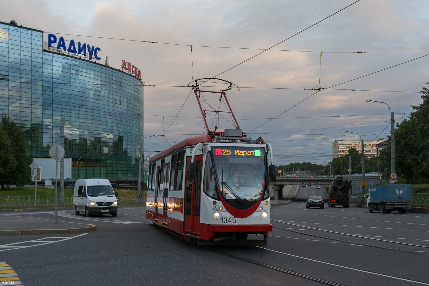 Санкт-Петербург, 71-134А (ЛМ-99АВН) № 1345