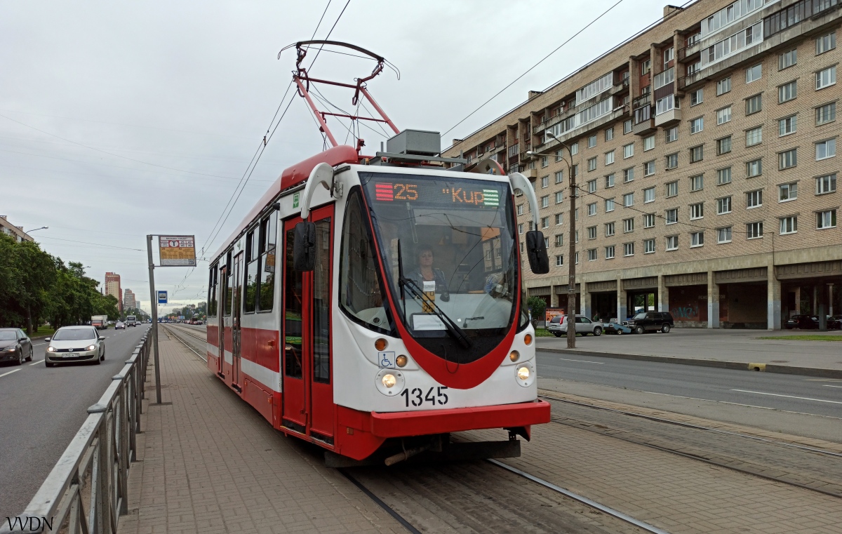 Санкт-Петербург, 71-134А (ЛМ-99АВН) № 1345
