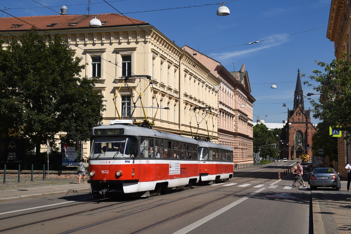 Брно, Tatra T3P № 1632