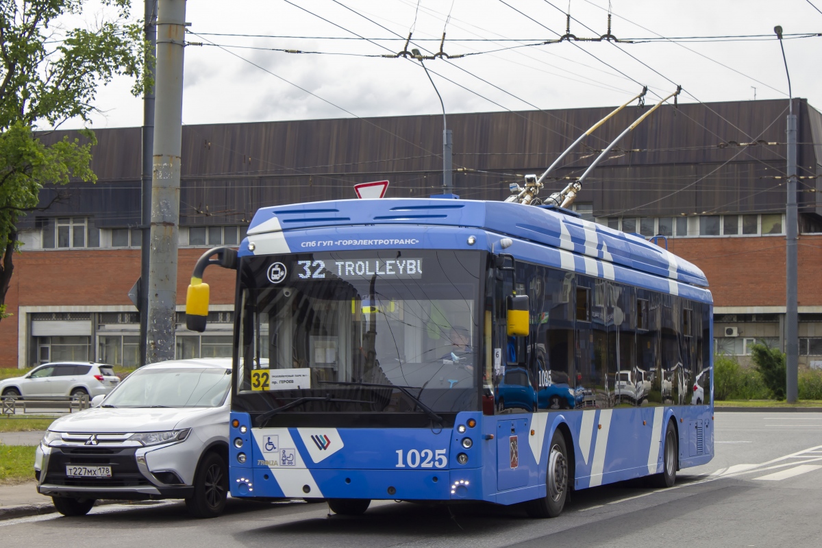 Санкт-Петербург, Тролза-5265.08 «Мегаполис» № 1025