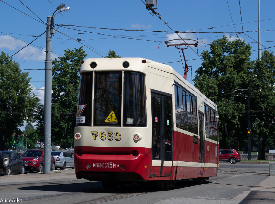 Санкт-Петербург, ЛМ-68М2 (мод. СПб ГЭТ) № 7653