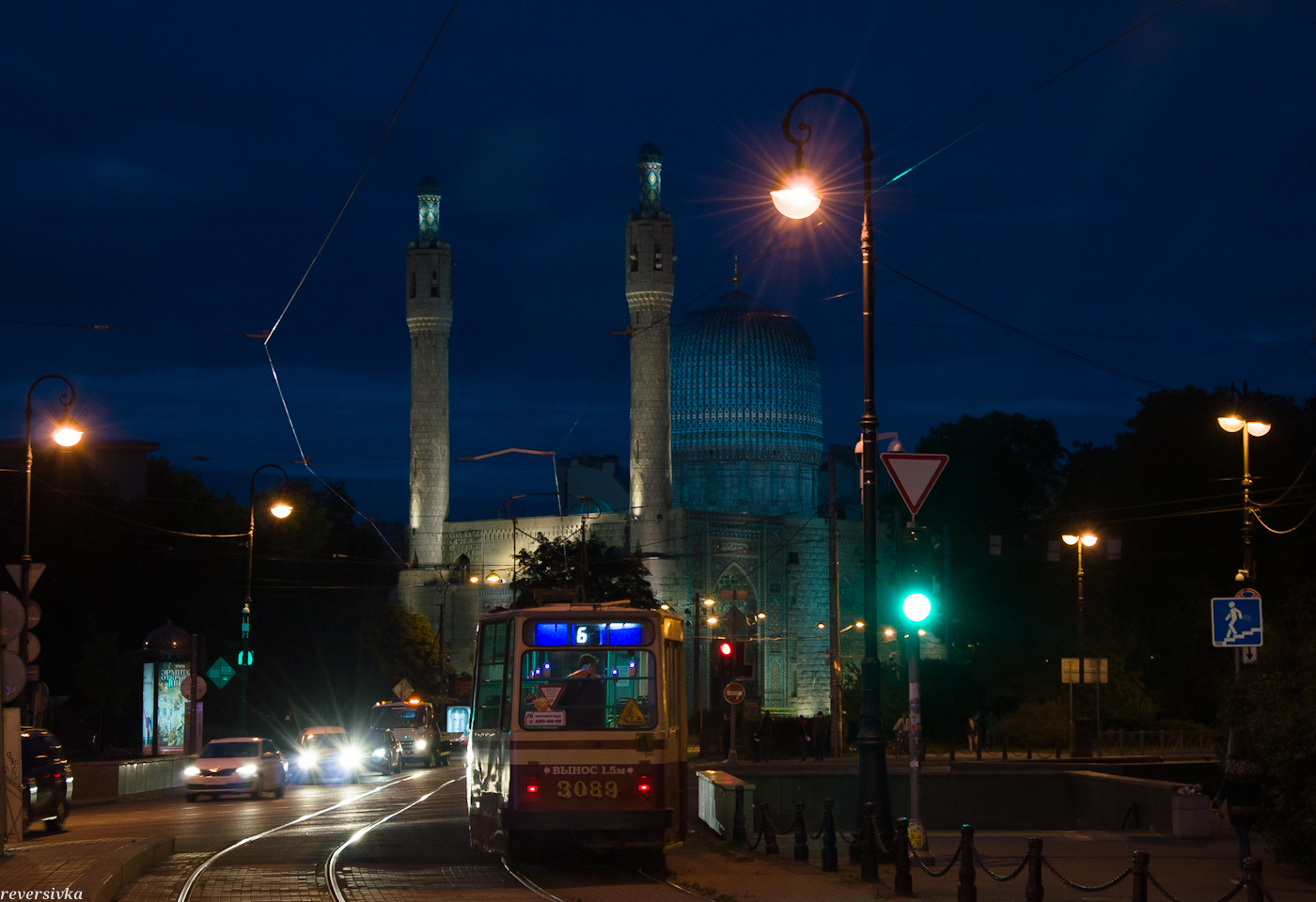Sankt Petersburg — Tram lines and infrastructure Sankt Petersburg — Tram lines and infrastructure