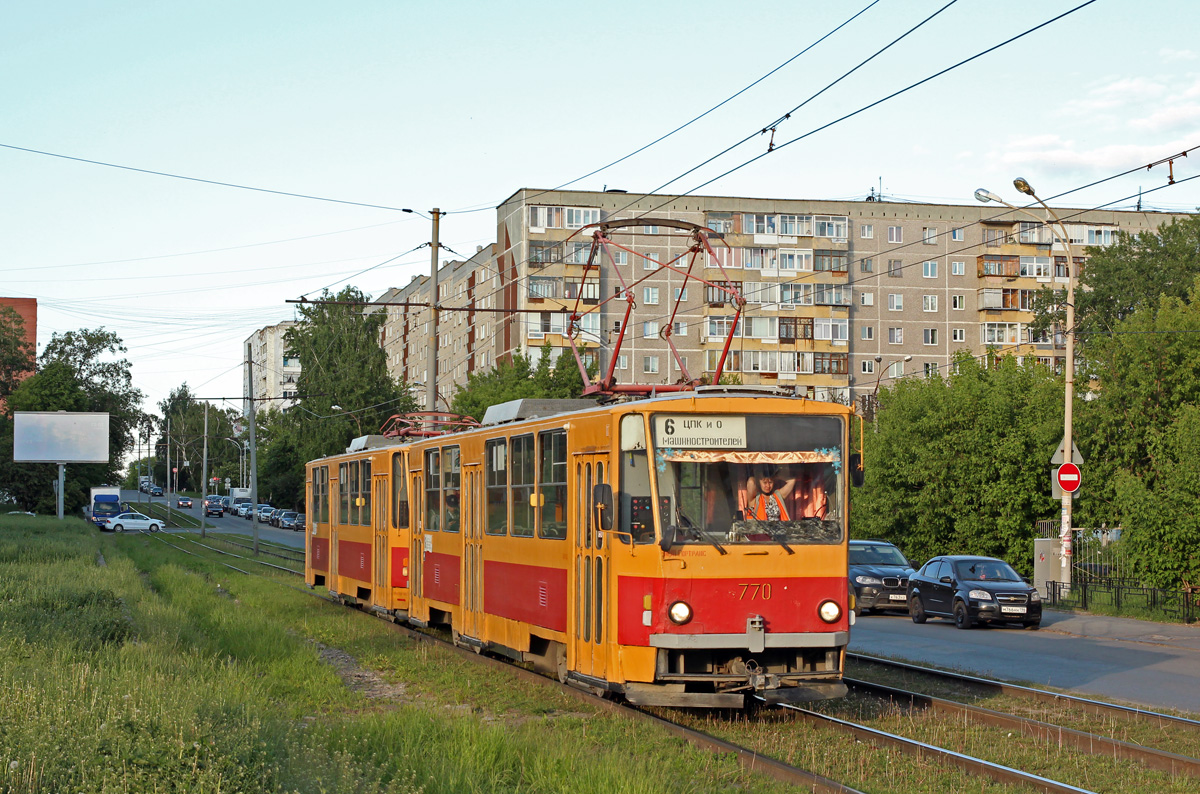 Екатеринбург, Tatra T6B5SU № 770