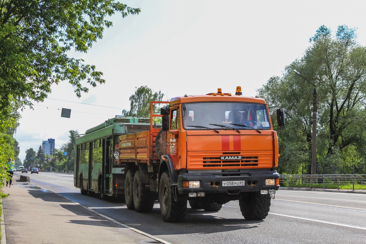 Тверь, Тролза-5275.05 «Оптима» № 56; Тверь — "Последний путь" тверских троллейбусов