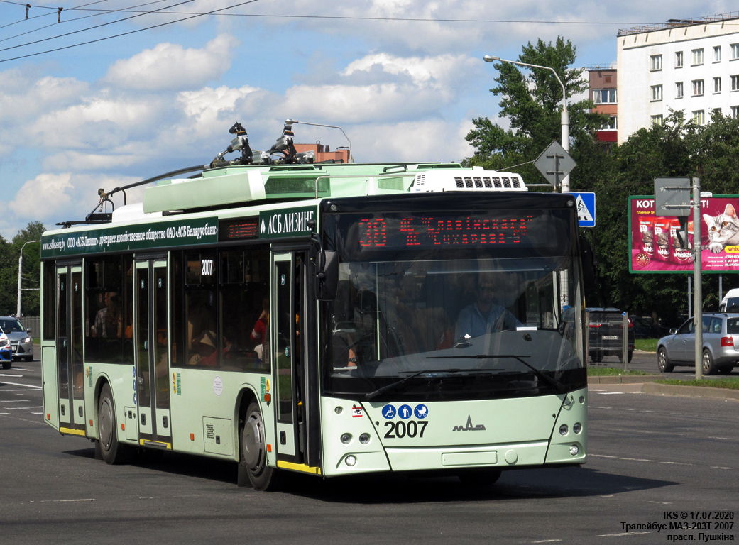 Minsk, MAZ-203T70 č. 2007