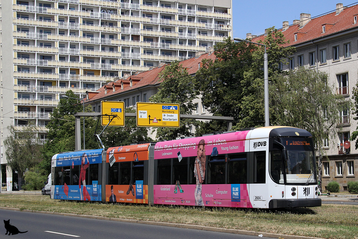 Дрезден, Bombardier NGT D8 DD 	 № 2604