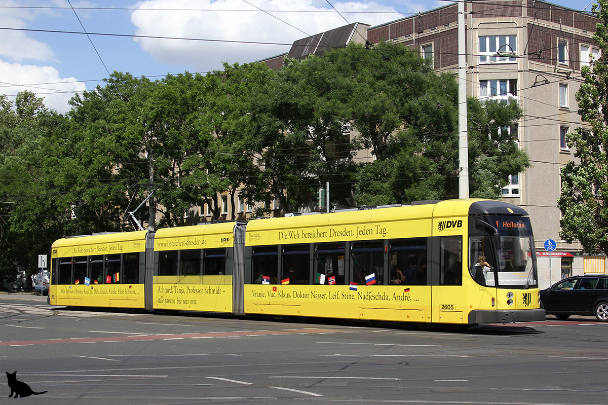 Дрезден, Bombardier NGT D8 DD 	 № 2605
