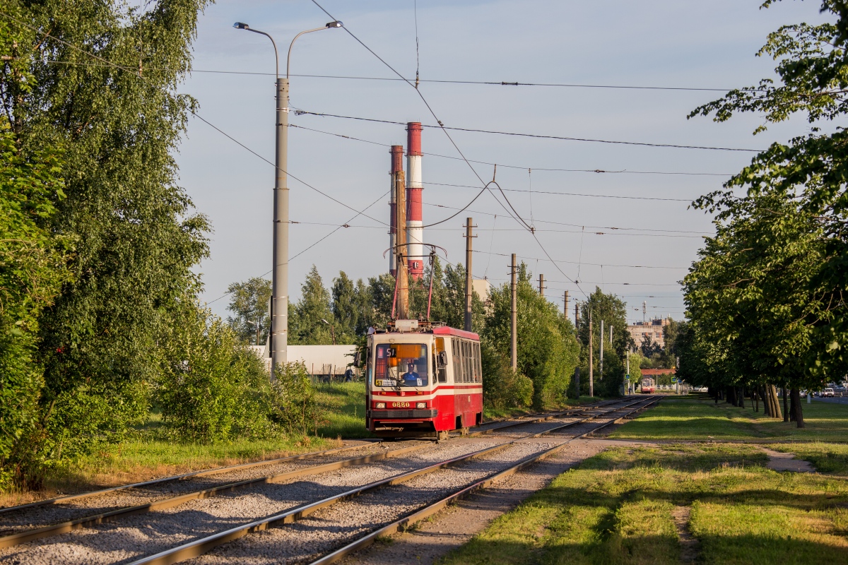 Санкт-Петербург, 71-134А (ЛМ-99АВ) № 0550