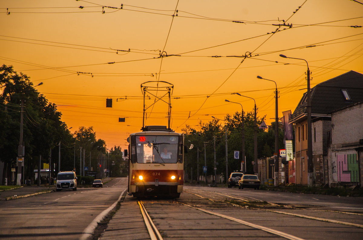 Kijów, Tatra T6B5SU Nr 074 Kijów, Tatra T6B5SU Nr 074