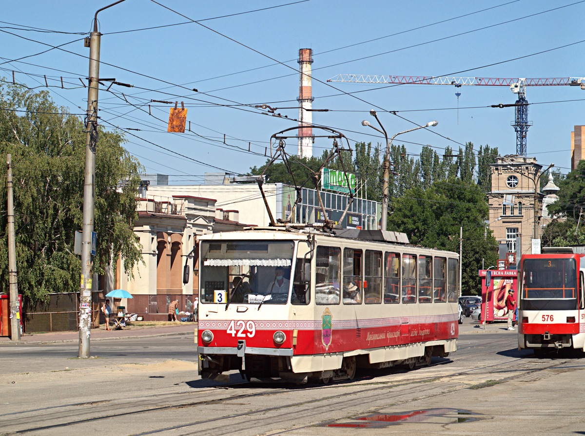 Запорожье, Tatra T6B5SU № 429