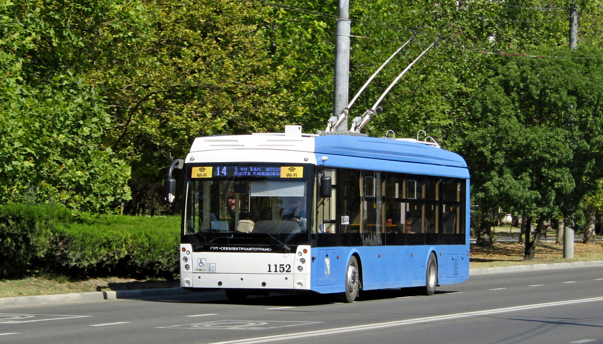 Севастополь, Тролза-5265.02 «Мегаполис» № 1152