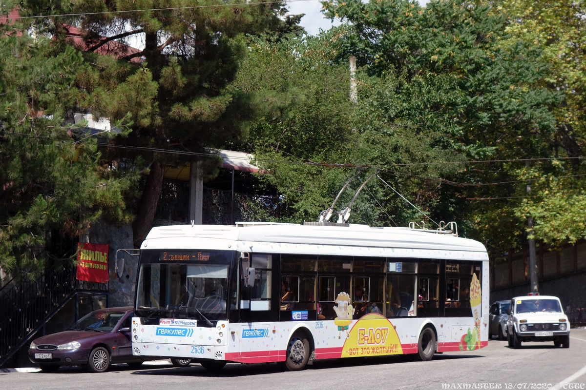 Крымский троллейбус, Тролза-5265.02 «Мегаполис» № 2536
