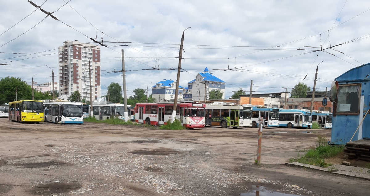 Tver — Trolleybus park