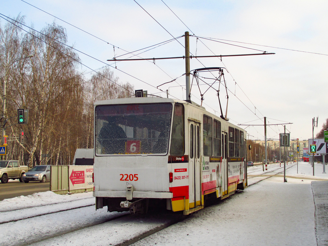 Ulyanovsk, Tatra T6B5SU Nr. 2205