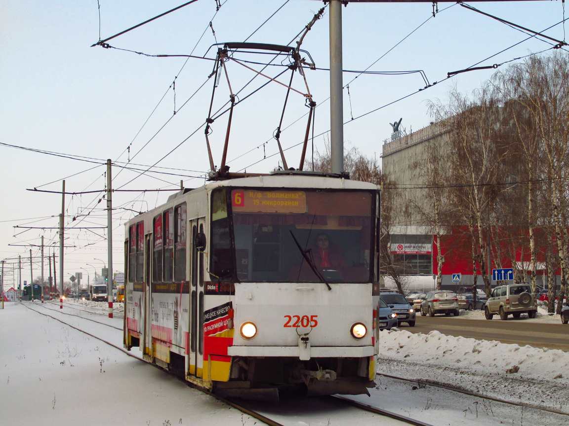 Ульяновск, Tatra T6B5SU № 2205