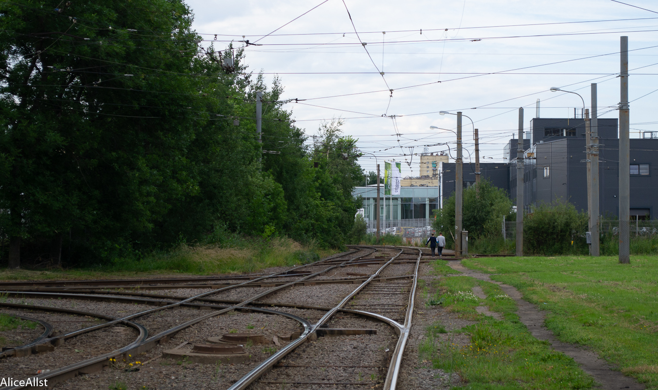 Saint-Petersburg — Tram lines and infrastructure Saint-Petersburg — Tram lines and infrastructure