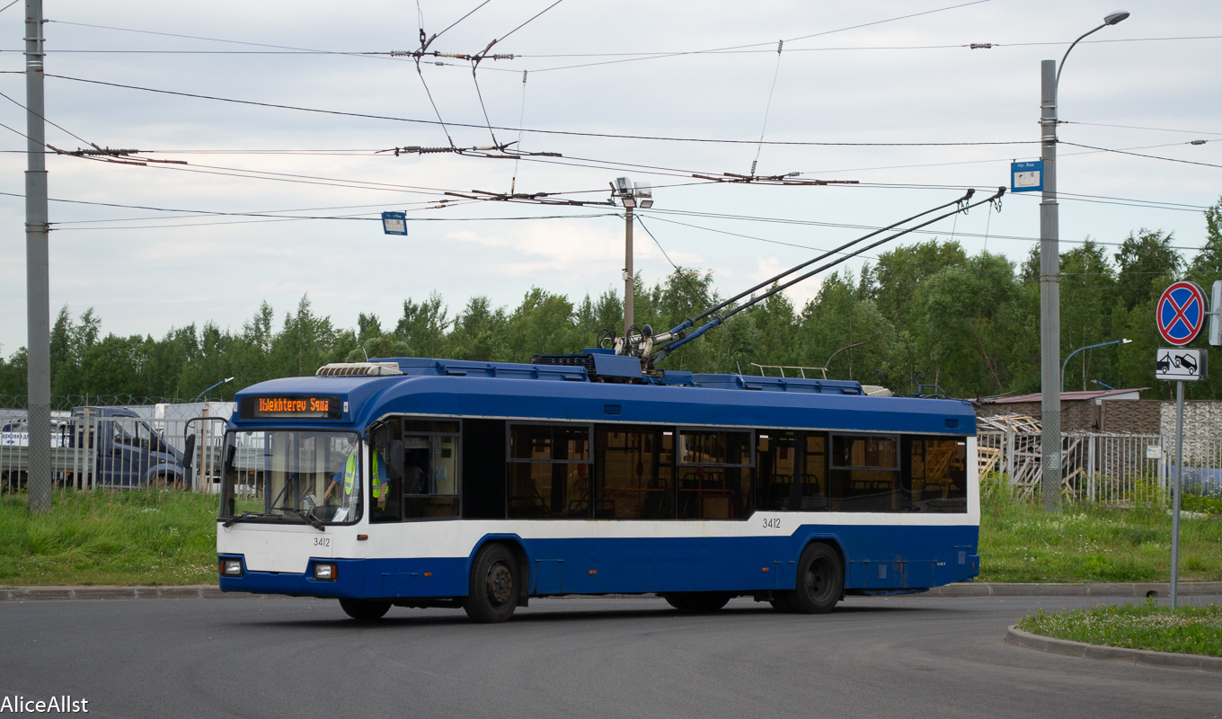 Санкт-Петербург, БКМ 321 № 3412