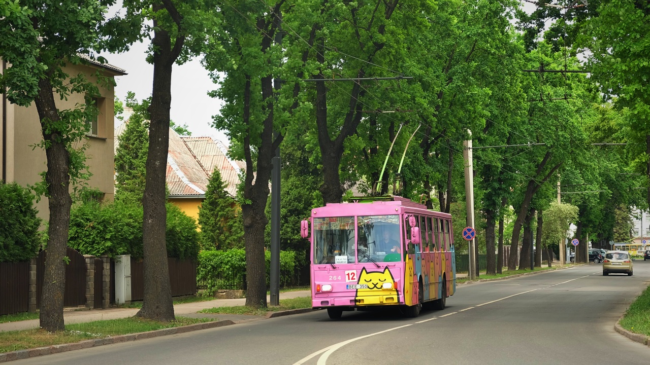 Каунас, Škoda 14Tr02/6 № 264