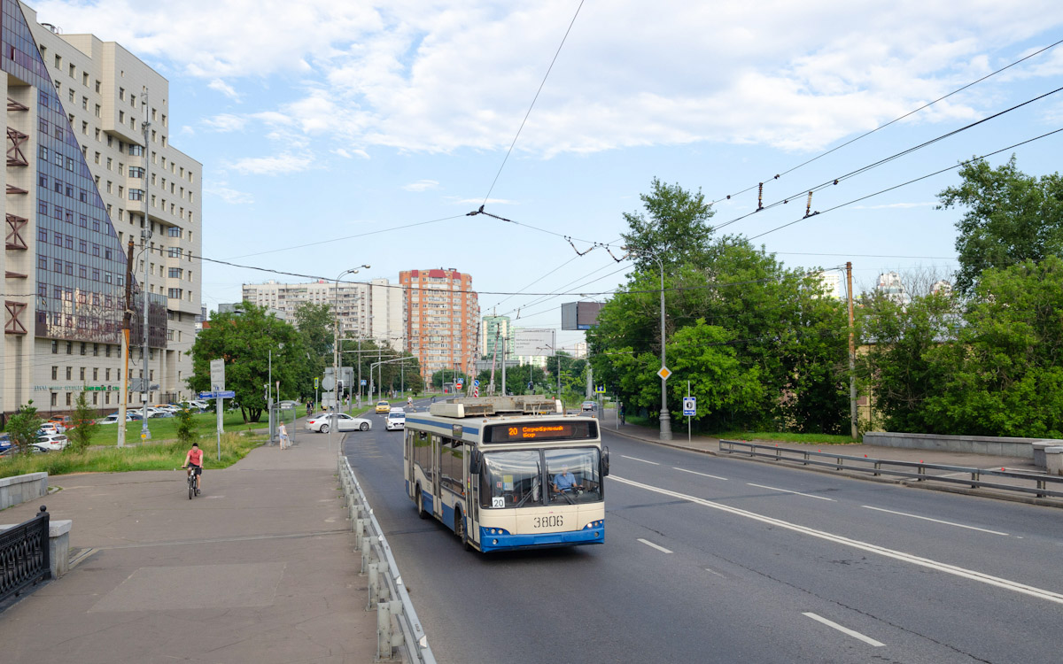 Москва, СВАРЗ-МАЗ-6235.00 № 3806