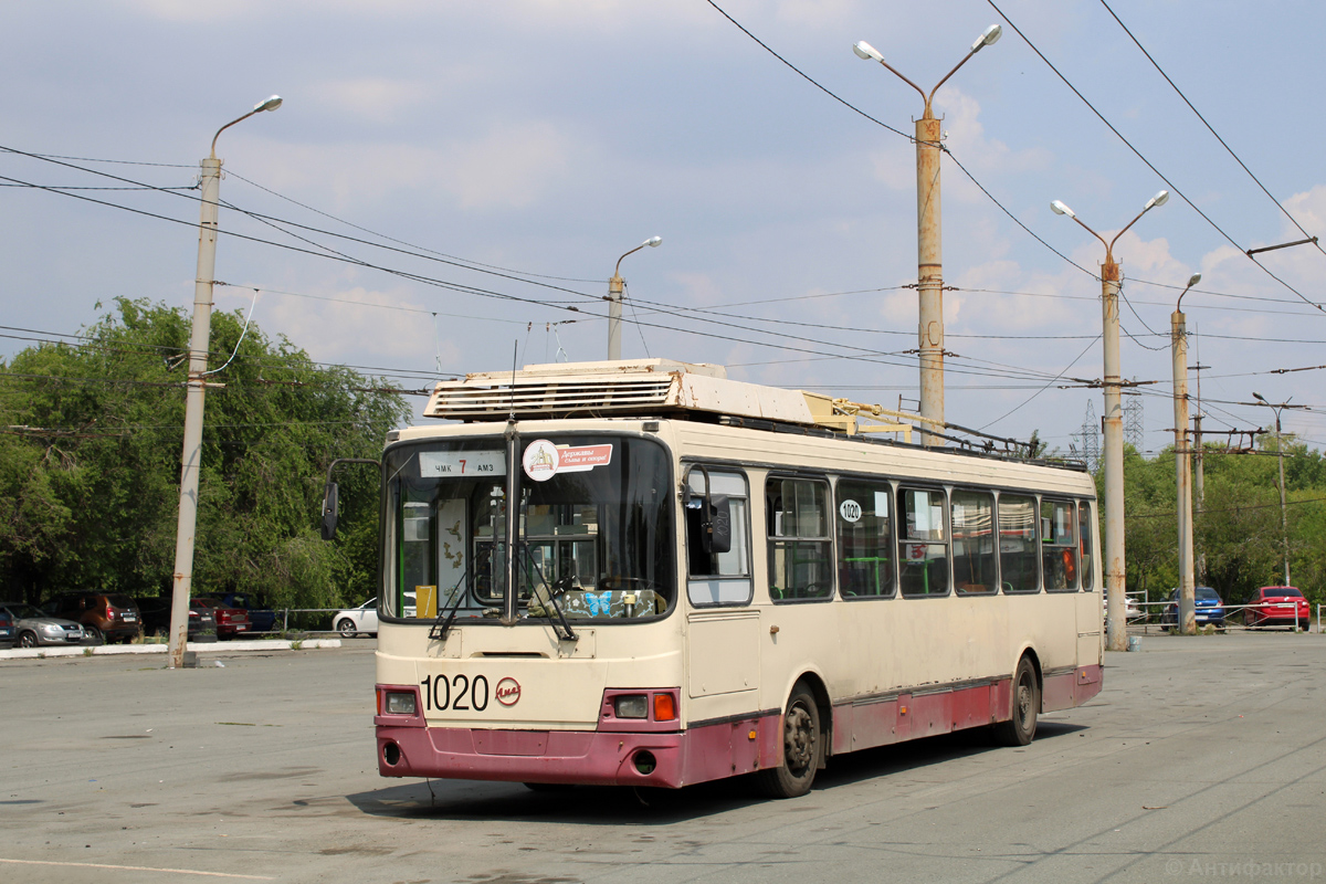 Челябинск, ЛиАЗ-5280 (ВЗТМ) № 1020