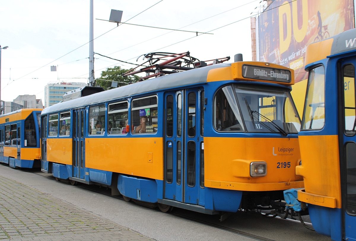 Лейпциг, Tatra T4D-M1 № 2195