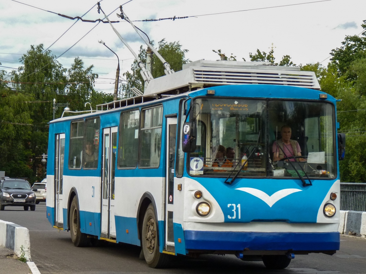 Тверь, ВЗТМ-5284 № 31; Тверь — Последние годы тверского троллейбуса (2019 — 2020 гг.)