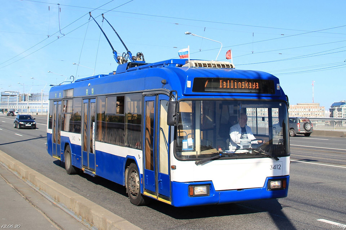 Санкт-Петербург, БКМ 321 № 3412