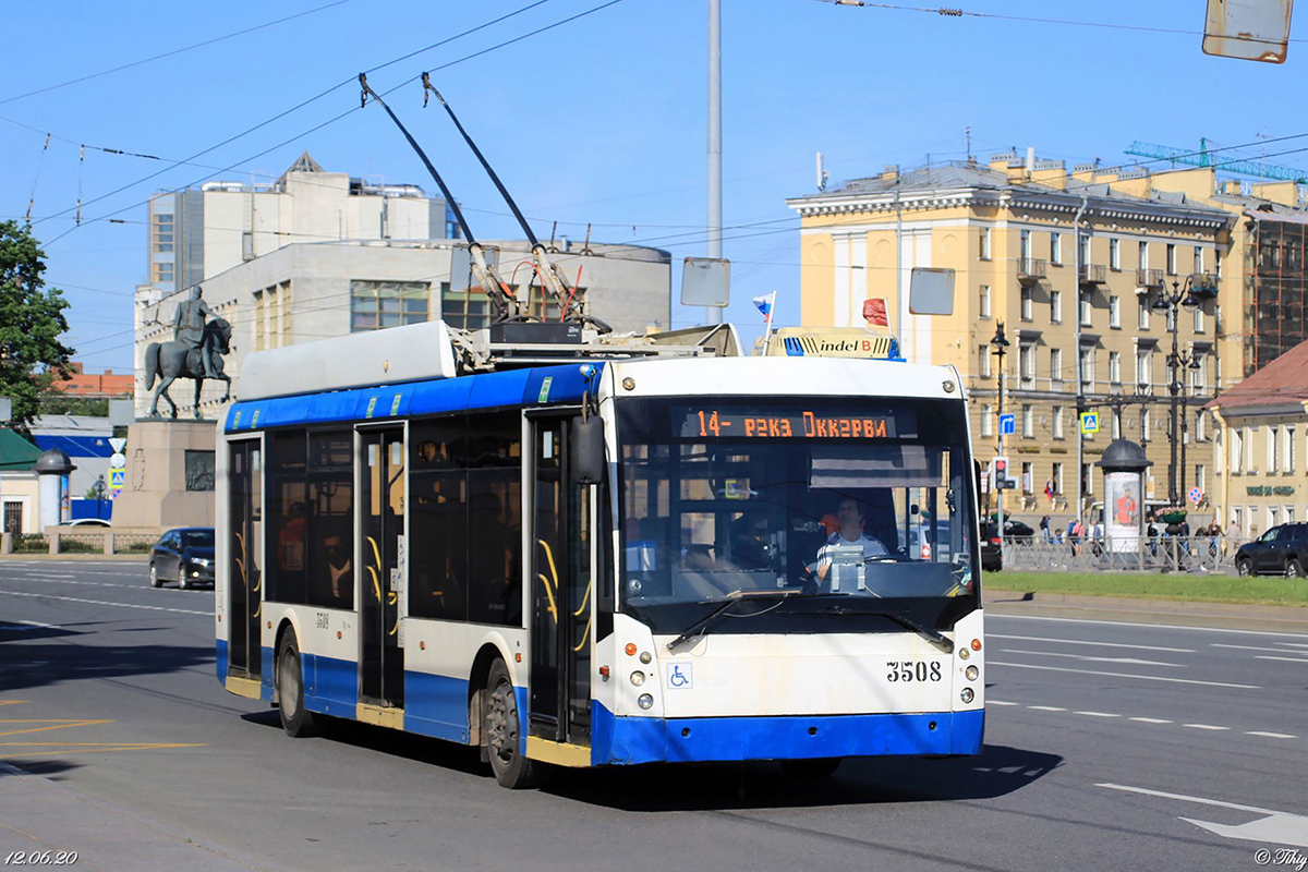 Санкт-Петербург, Тролза-5265.00 «Мегаполис» № 3508