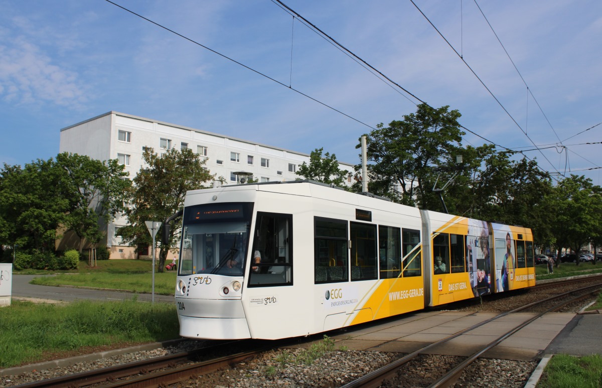 Гера, Alstom NGT8G № 204 Гера, Alstom NGT8G № 204