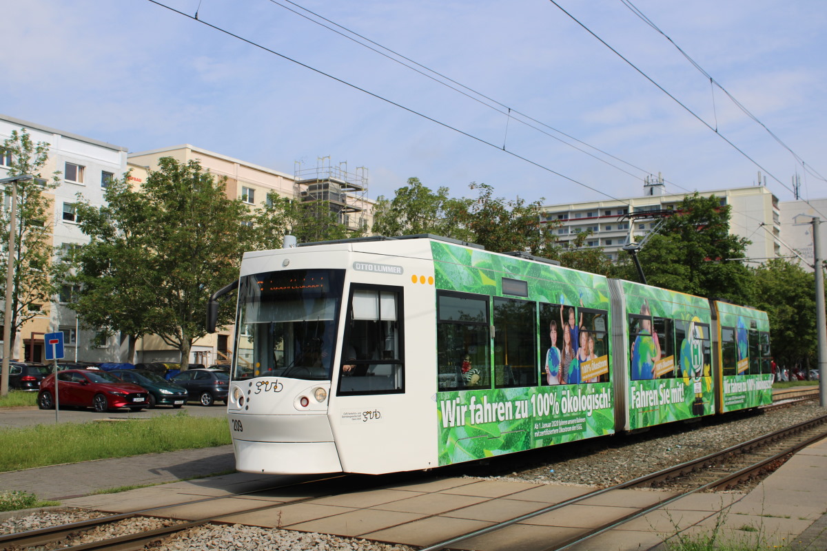 Gera, Alstom NGT8G № 209