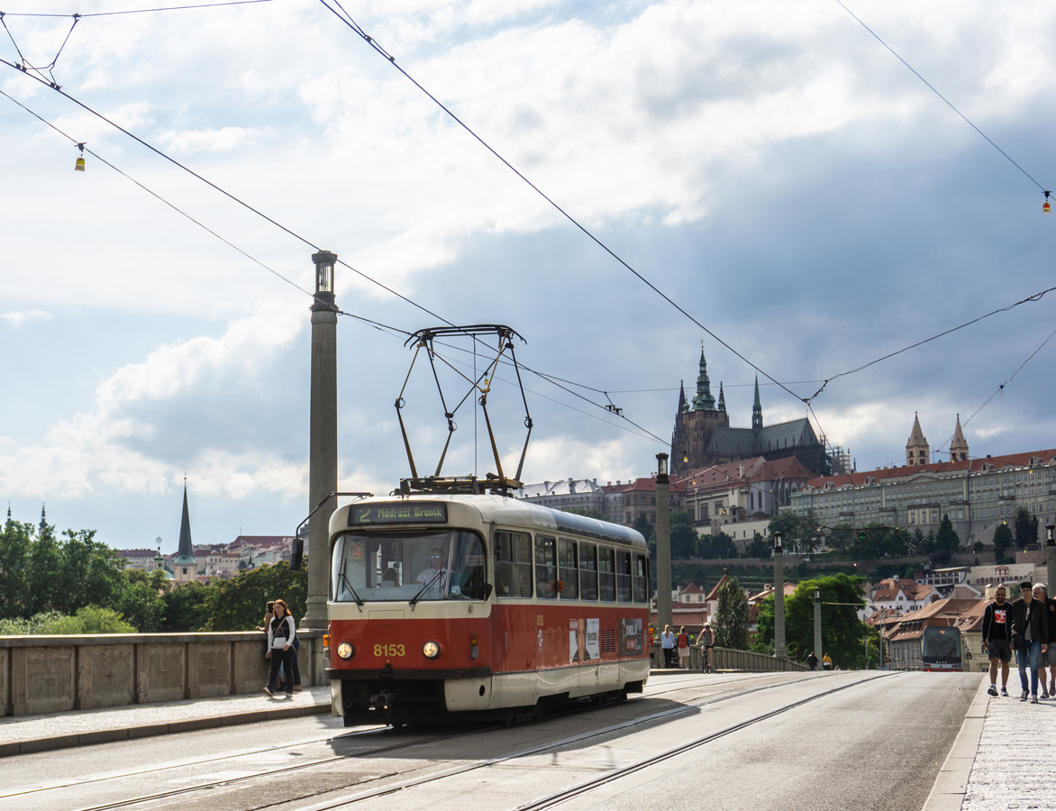 Прага, Tatra T3R.PV № 8153