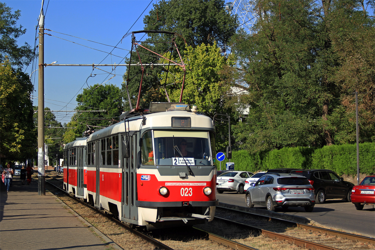 Краснодар, Tatra T3SU КВР ТРЗ № 023
