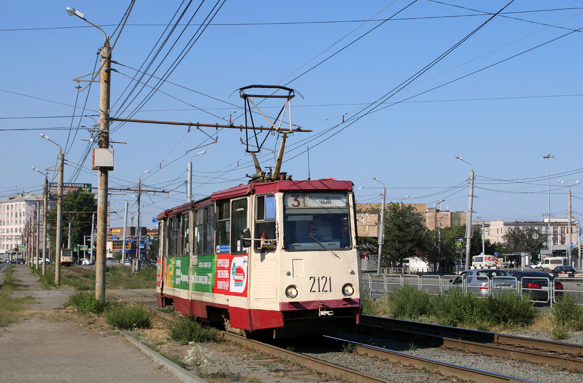 Челябінськ, 71-605 (КТМ-5М3) № 2121
